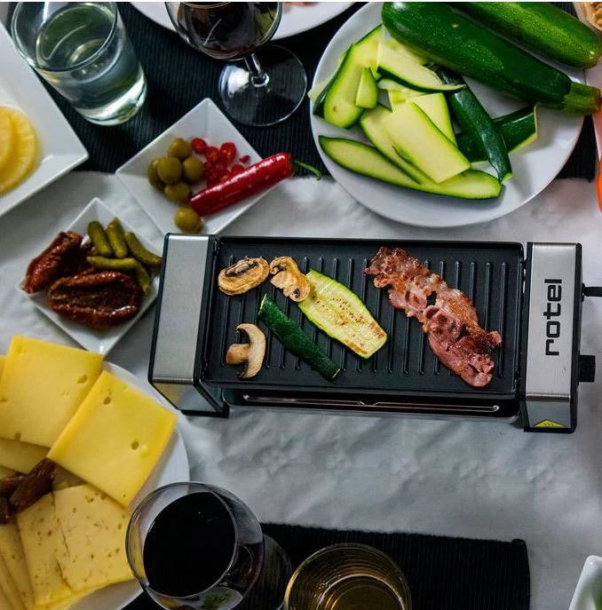 Appareil à Raclette Pour 2 Personnes 2 Appareil à Raclette Pour 2 Personnes – Image 2