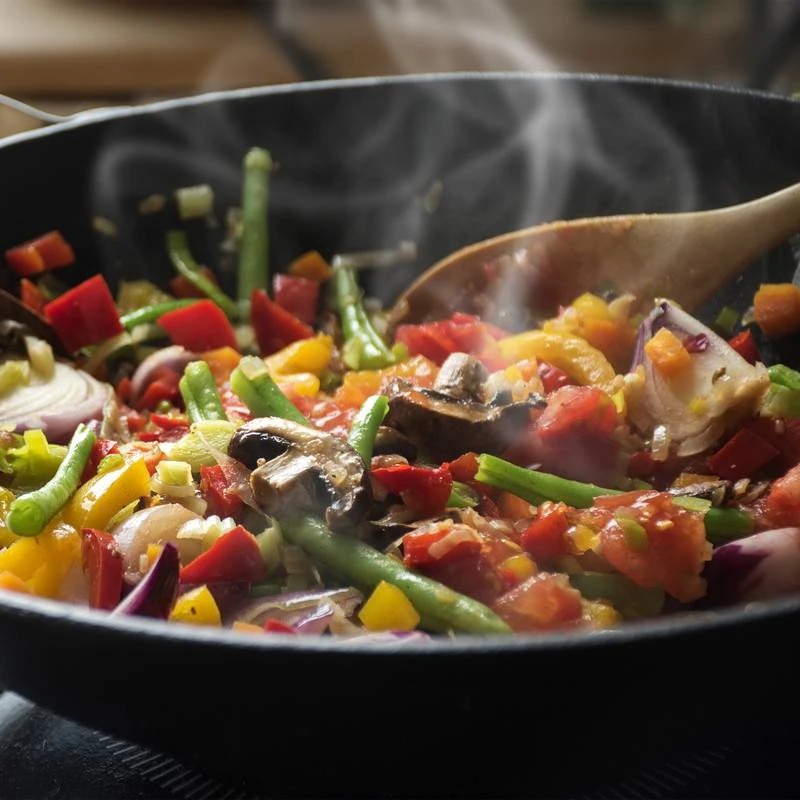 Poêle Wok 30 Cm Avec Couvercle 3 Poêle Wok 30 Cm Avec Couvercle – Image 3