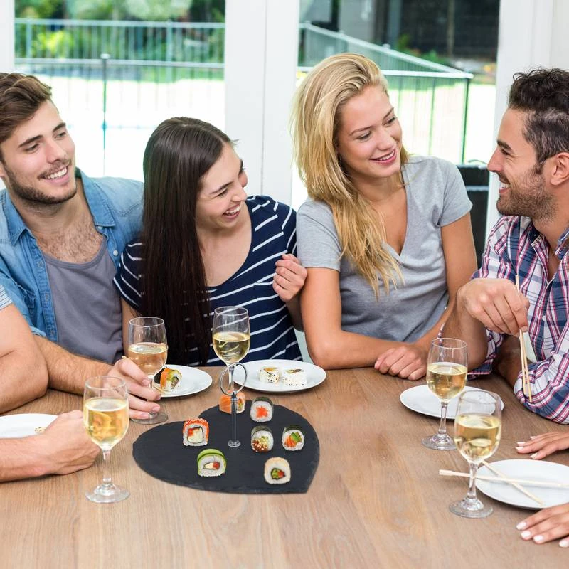 Plateau En Ardoise Forme De Cœur 4 Plateau En Ardoise Forme De Cœur – Image 4