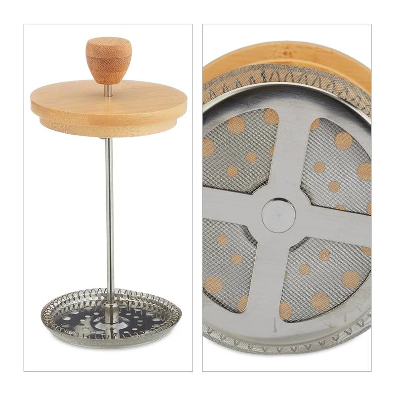 Machine à Café Avec Couvercle En Bambou 5 Machine à Café Avec Couvercle En Bambou – Image 5