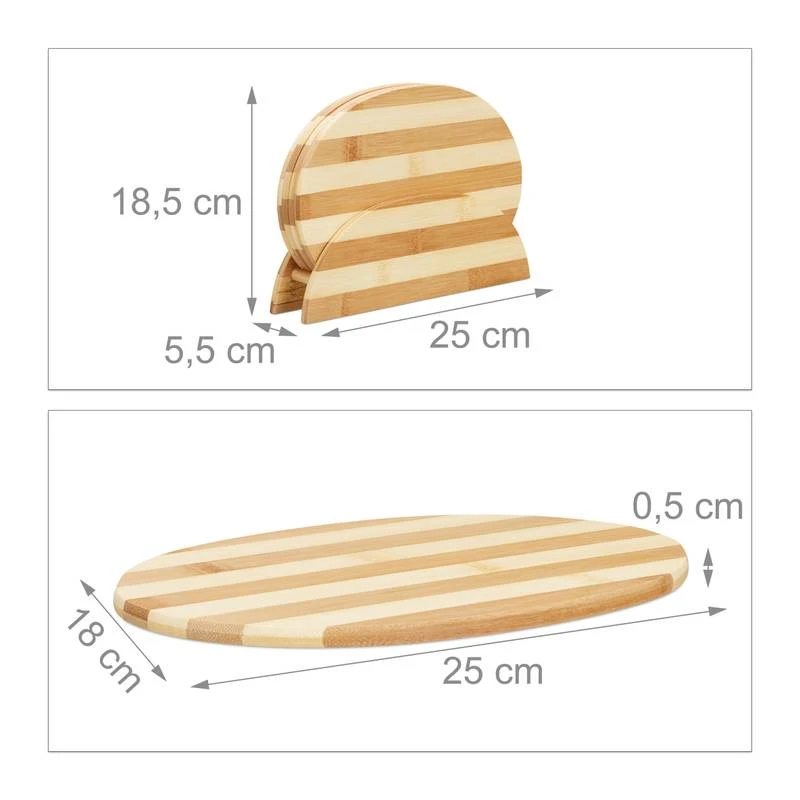 Planches à Découper En Bambou Lot 4 9 Planches à Découper En Bambou Lot 4 – Image 9
