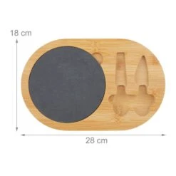 Plateau Fromage Bambou & Lot 2 Couverts -ELO Soldes Boutique 47f6af406f00487eaf94ba860f73c86f