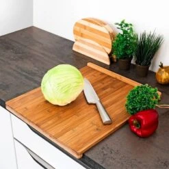Planche à Découper Tranchoir Bambou 6 Planche à Découper Tranchoir Bambou -ELO Soldes Boutique 4fabf9f0f6c54a11ba620055a8c28306
