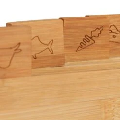 Set 4 X Planche à Découper Bambou&Socle -ELO Soldes Boutique 50eae9ed660241dc83bd5ba74e981853