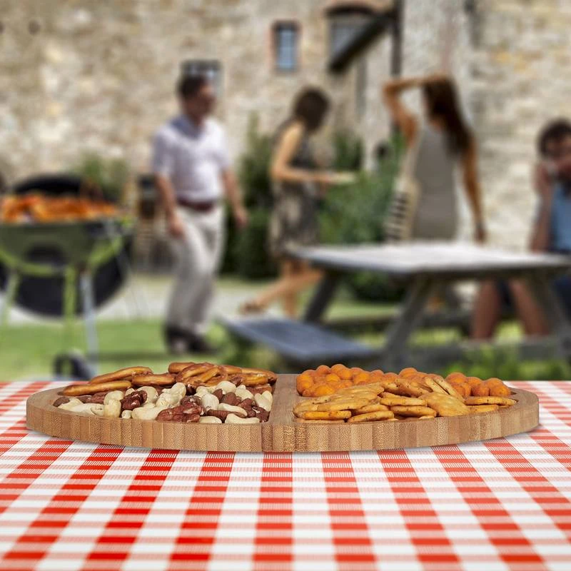 Assiette De Service En Bambou 3 Assiette De Service En Bambou – Image 3