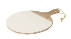 Planche Ronde Manguier Blanc White Wash