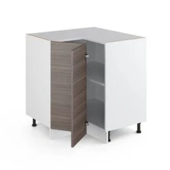 Meuble Bas D'angle R-Line Gris élégant 7 Meuble Bas D'angle R-Line Gris élégant -ELO Soldes Boutique 54e554fac47041bc8da586f582341571