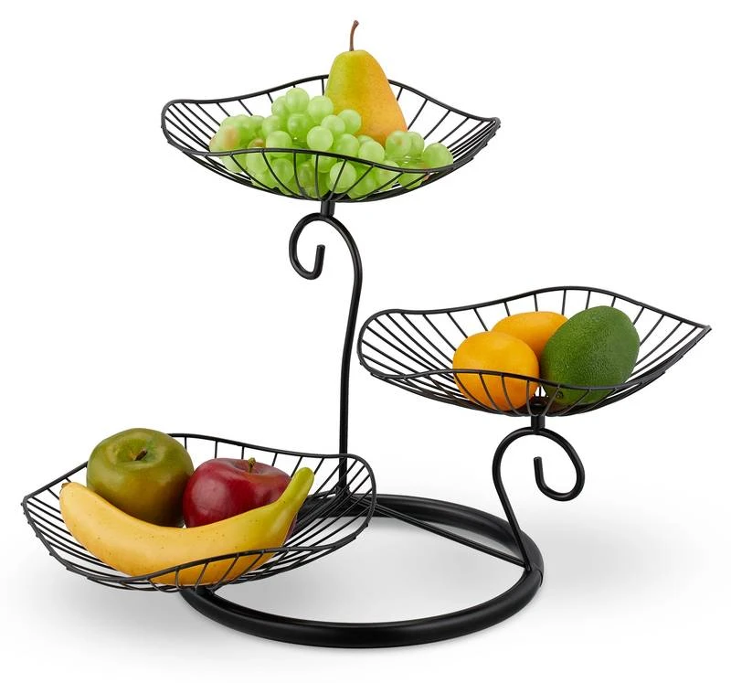 Corbeille à Fruits à 3 Niveaux 1 Corbeille à Fruits à 3 Niveaux