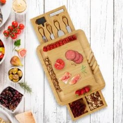 Plateau Fromage Bambou Lot 9 Accessoires 12 Plateau Fromage Bambou Lot 9 Accessoires -ELO Soldes Boutique 5b3c85d87d454e8d994bd57e78b60b0e