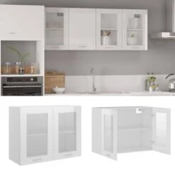 VIDAXL Armoire En Verre Suspendue -ELO Soldes Boutique 5be70e7bcf2f46f4ba4683d62ef99473