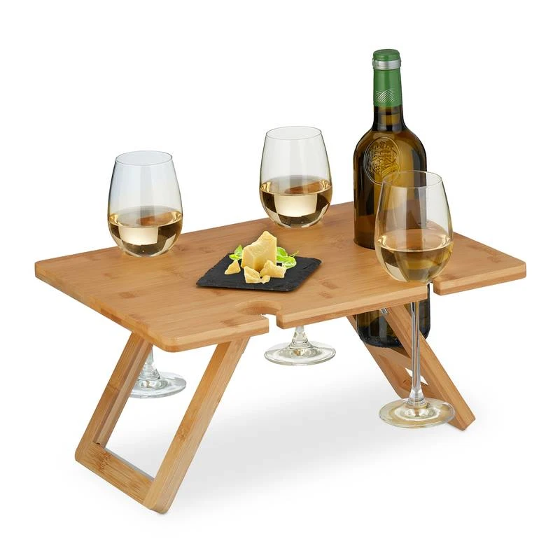 Mini-table Portative En Bambou 1 Mini-table Portative En Bambou