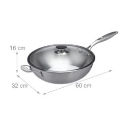 Wok En Acier Avec Couvercle En Verre -ELO Soldes Boutique 5d484a4908fa44ceb15e844465a93c48