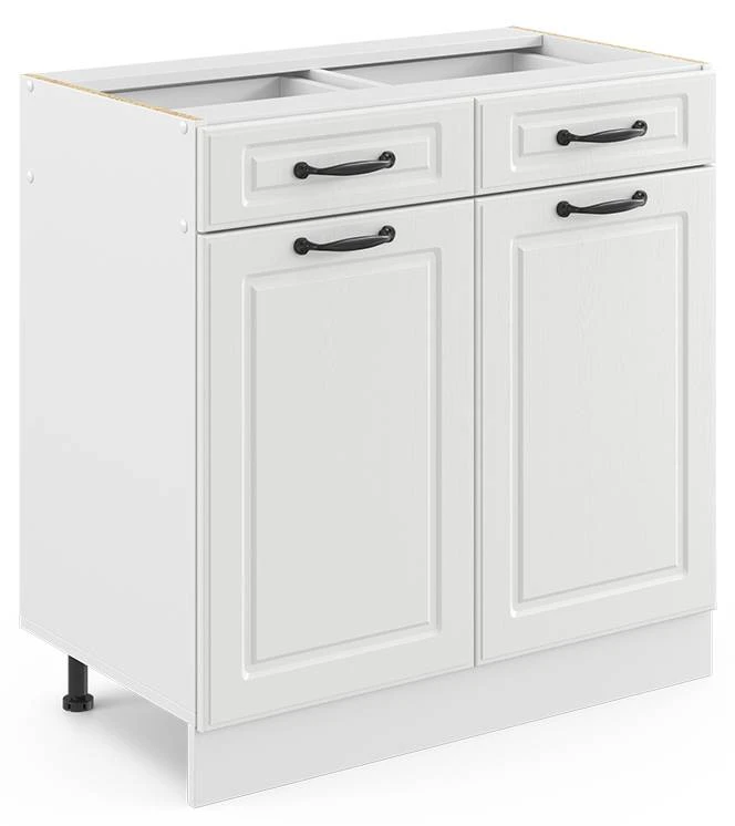 Meuble Bas R-Line 80cm Style Rustique 1 Meuble Bas R-Line 80cm Style Rustique