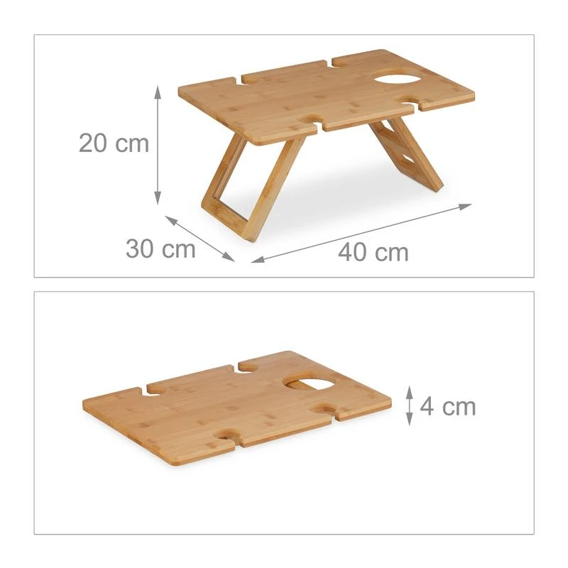 Mini-table Portative En Bambou 8 Mini-table Portative En Bambou – Image 8