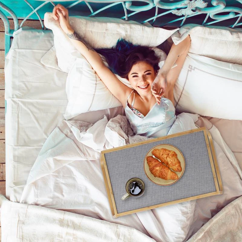 Plateau De Lit Pliable Bambou 2 Plateau De Lit Pliable Bambou – Image 2