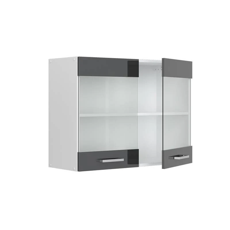 Meuble Haut Vitré R-Line 80cm 7 Meuble Haut Vitré R-Line 80cm – Image 7