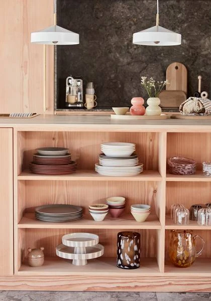 Assiette - Lot De 2 Marron Wengé 3 Assiette - Lot De 2 Marron Wengé – Image 3