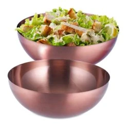 2x Saladiers En Inox