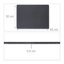 Assiettes En Ardoise 30x40 Cm Lot De 12 -ELO Soldes Boutique 6d827999a2504d16a594b7bd04f2c659