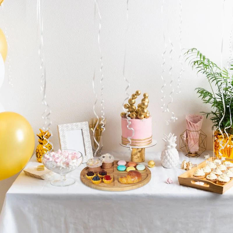 Assiette De Service En Bambou 2 Assiette De Service En Bambou – Image 2