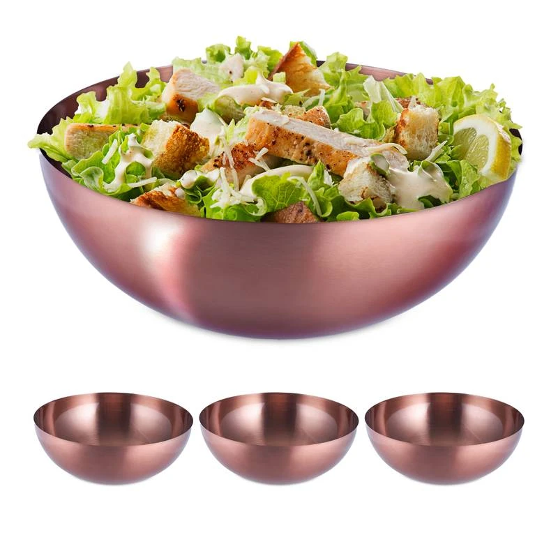 4x Saladiers Inox 1 4x Saladiers Inox