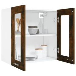 VIDAXL Armoire Vitrée Suspendue -ELO Soldes Boutique 78aabb43e5e24636a3923764441bcd8c