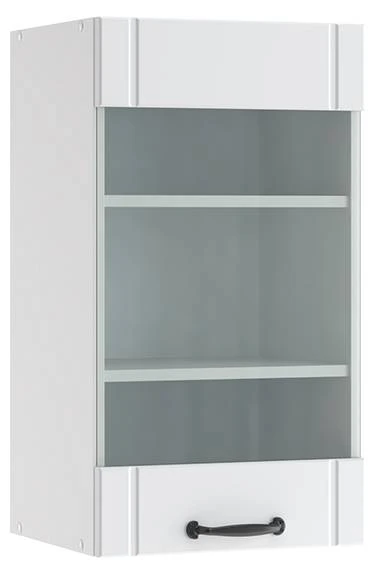 Meuble Haut Vitré Fame Anthracite 6 Meuble Haut Vitré Fame Anthracite – Image 6