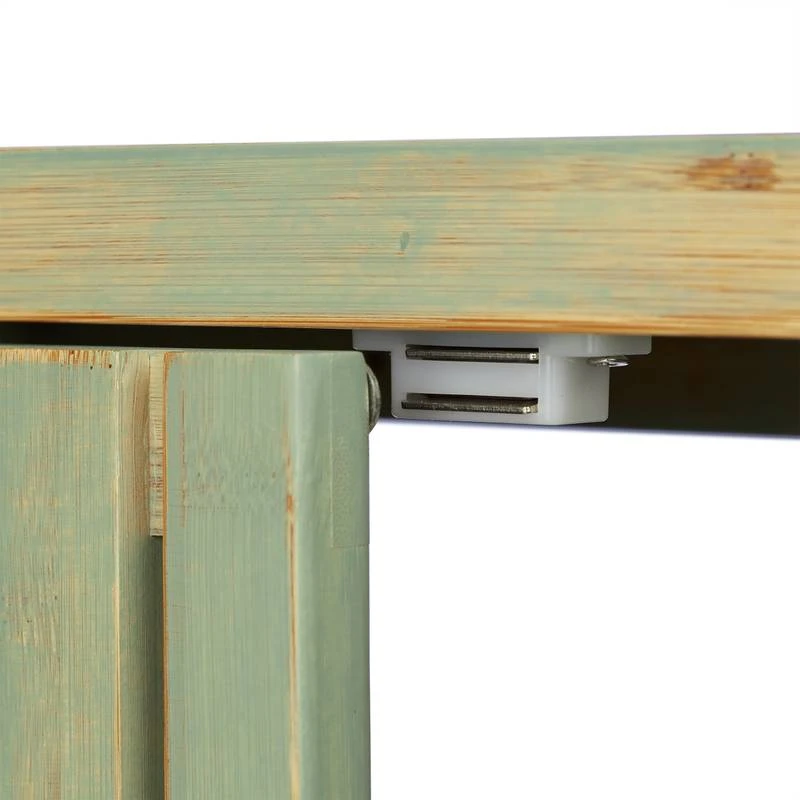 Placard Mural Vintage En Bambou Vert 7 Placard Mural Vintage En Bambou Vert – Image 7