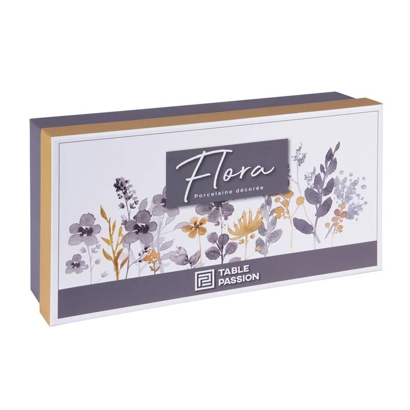 Coffret De 6 Tasses Flora 2 Coffret De 6 Tasses Flora – Image 2
