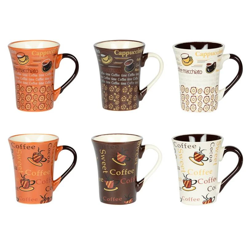 Coffret 6 Tasses Collector 15 Cl Décors 1 Coffret 6 Tasses Collector 15 Cl Décors