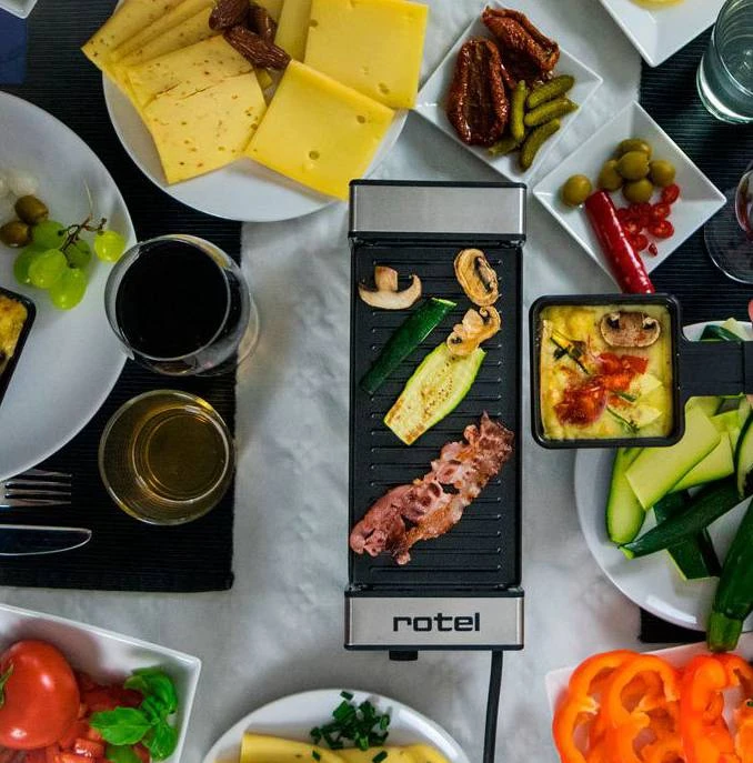 Appareil à Raclette Pour 2 Personnes 5 Appareil à Raclette Pour 2 Personnes – Image 5