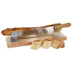 Trancheuse à Pain En Bois Et Inox -ELO Soldes Boutique 883b2353d7bd4802ba82c8aa15cf9989