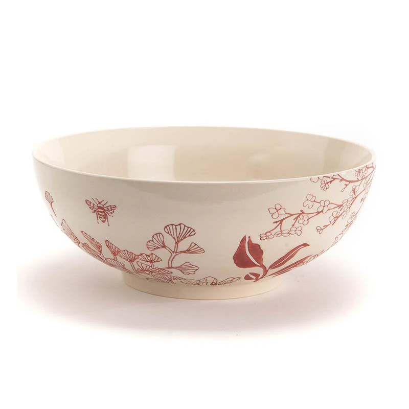 Amadeus Salad Bowl Zelie Rouge 1 Amadeus Salad Bowl Zelie Rouge