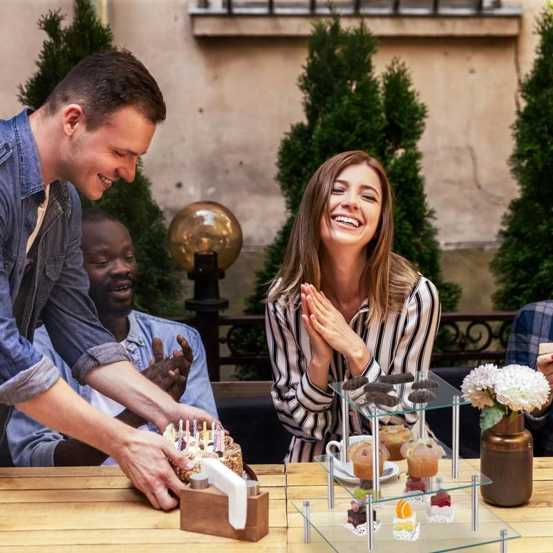 Lot De 3 Plateaux Empilables 3 Lot De 3 Plateaux Empilables – Image 3