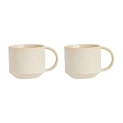 Tasse - Lot De 2 Brun -ELO Soldes Boutique 8e85e05d1ab04c088fed2f0ef3dc2f8f