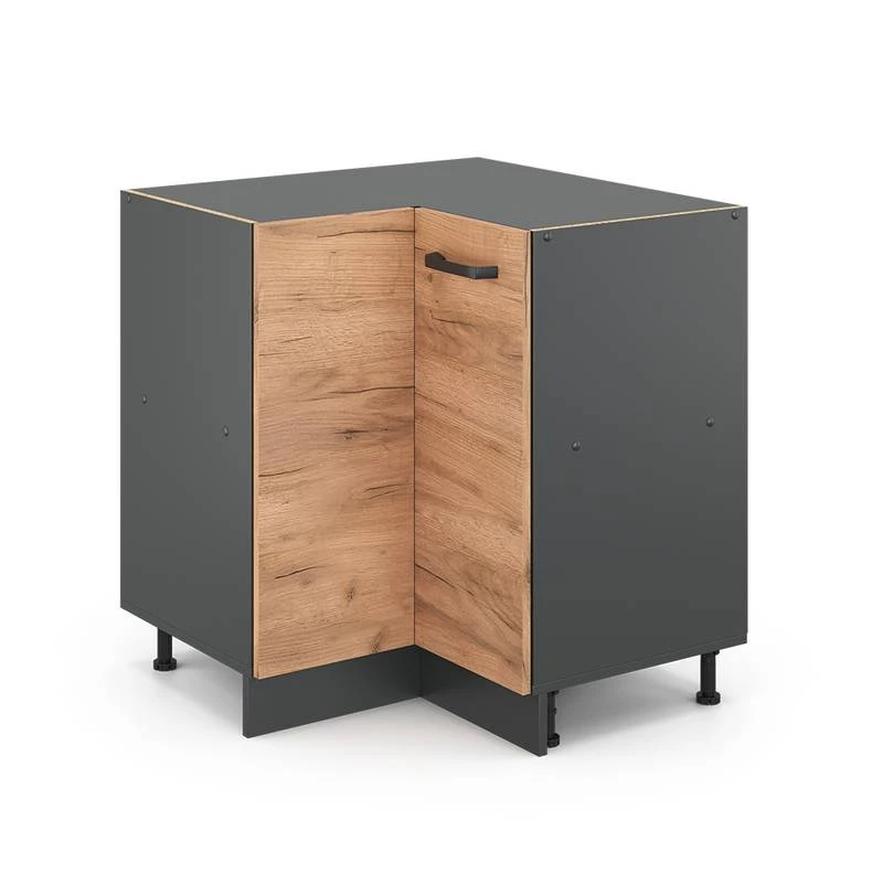 Meuble Bas D'angle R-Line 87cm 1 Meuble Bas D'angle R-Line 87cm