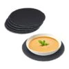 Plateau Ardoise Lot De 6 Rond -ELO Soldes Boutique 94549905b9094bae88e69a5d042631b5