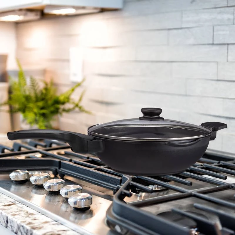 Wok Avec Couvercle Et Induction 2 Wok Avec Couvercle Et Induction – Image 2