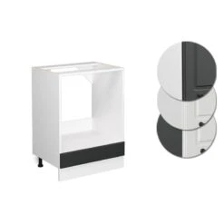 Meuble Bas Four R-Line 60cm Anthracite -ELO Soldes Boutique 9641486889404b1f97048eb251056d24