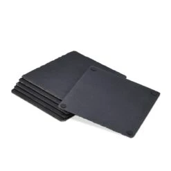 Plateau En Ardoise Carré Lot De 6