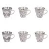 Coffret De 6 Tasses Nelson -ELO Soldes Boutique 9aa61299423940859f1bf4023a72b7a1