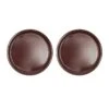 Assiette - Lot De 2 Marron Wengé 2 Assiette - Lot De 2 Marron Wengé -ELO Soldes Boutique 9e9b80899fbf42cebb8f378ea4b5483a