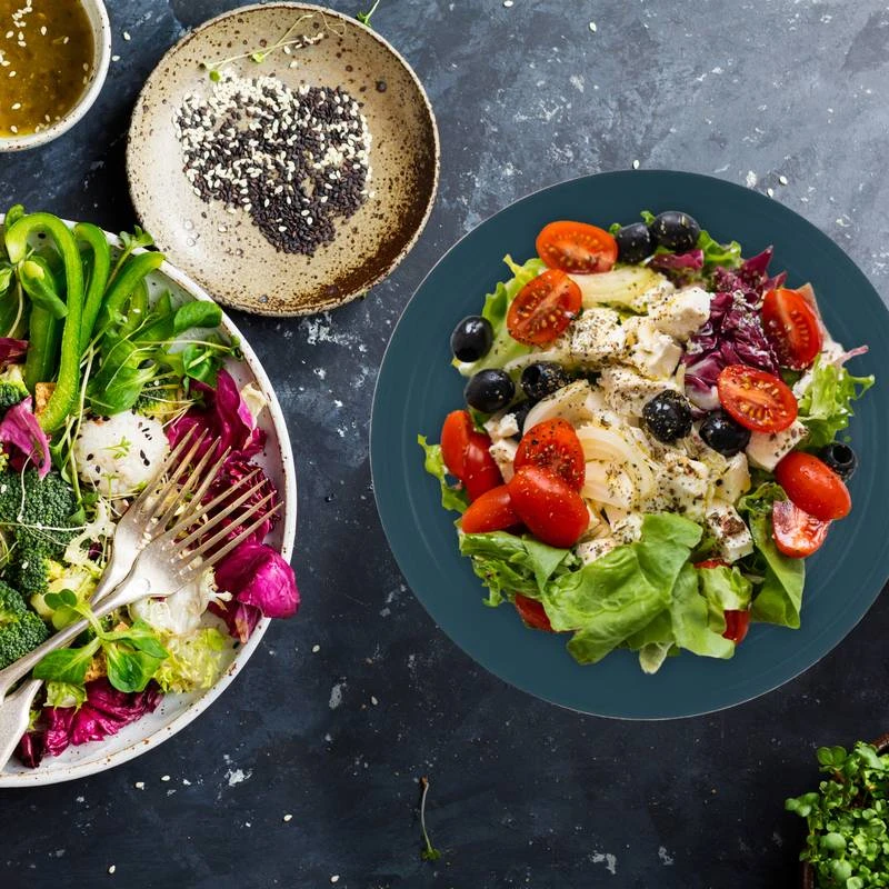 Saladier Vert-doré En Lot De 4 2 Saladier Vert-doré En Lot De 4 – Image 2