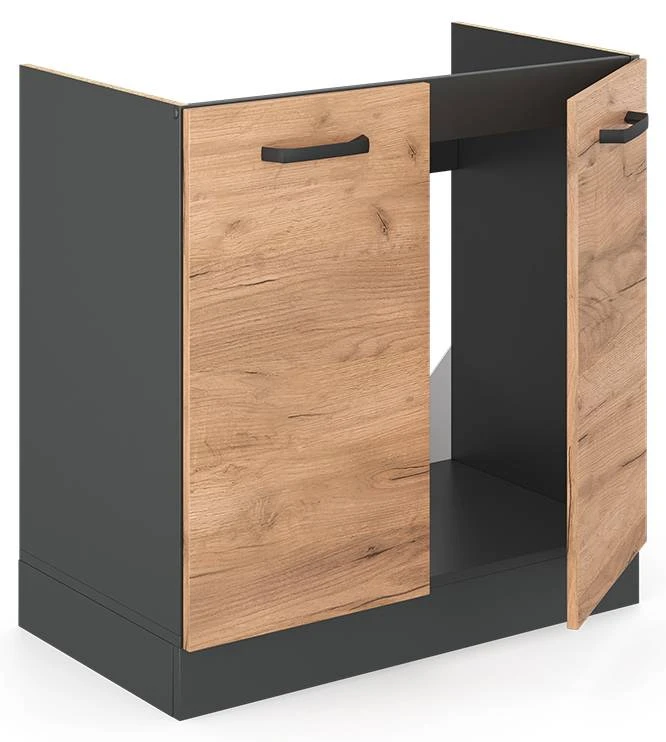 Meuble Sous évier R-Line 80cm 2 Meuble Sous évier R-Line 80cm – Image 2