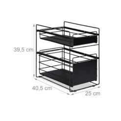 Organiseur De Placard Avec 2 Paniers -ELO Soldes Boutique a4e10743e6b140aca2b83f5fcd53eb31