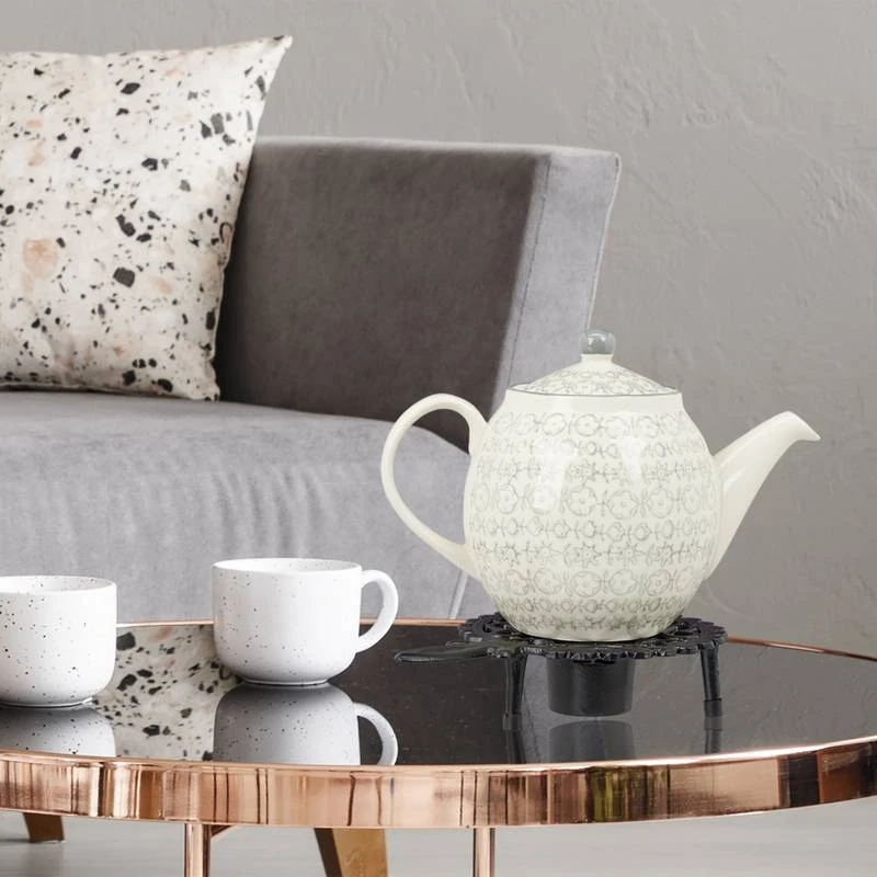 4x Chauffe-théières En Fonte De Fer 2 4x Chauffe-théières En Fonte De Fer – Image 2