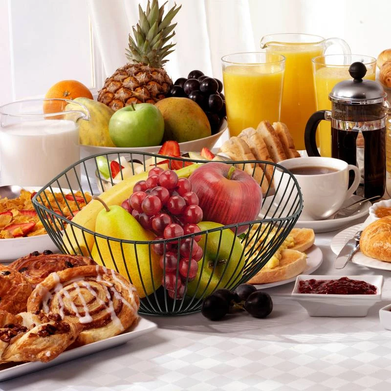 Corbeille à Fruits Au Design Courbé 2 Corbeille à Fruits Au Design Courbé – Image 2