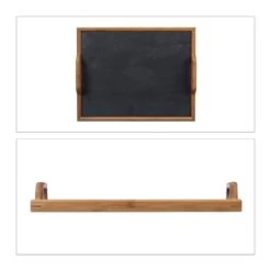 Plateau De Service Repas En Bambou -ELO Soldes Boutique abb99e5e8cbe4af59713f6f1ff037728