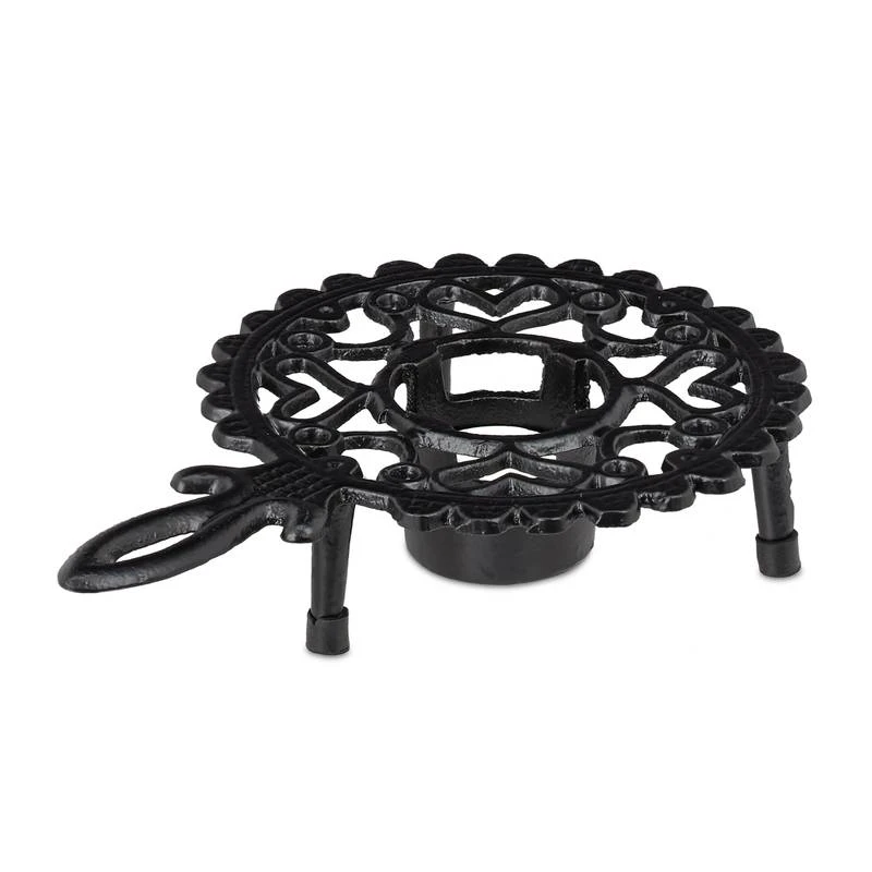 4x Chauffe-théières En Fonte De Fer 5 4x Chauffe-théières En Fonte De Fer – Image 5