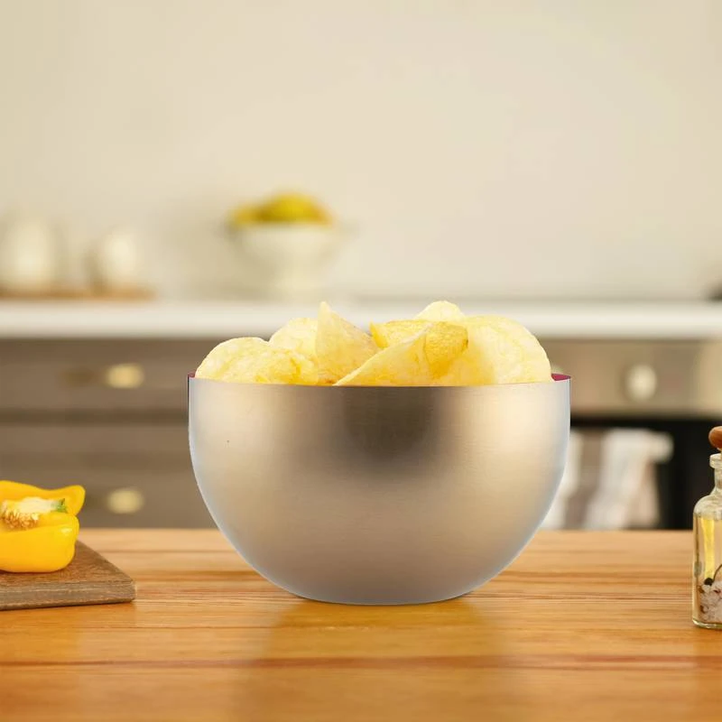 Saladier Rouge-doré En Lot De 3 18 Saladier Rouge-doré En Lot De 3 – Image 18